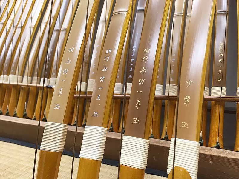 猪飼弓具店 - 【再入荷】カーボン入り竹弓 永野一萃 の在庫を補充しま
