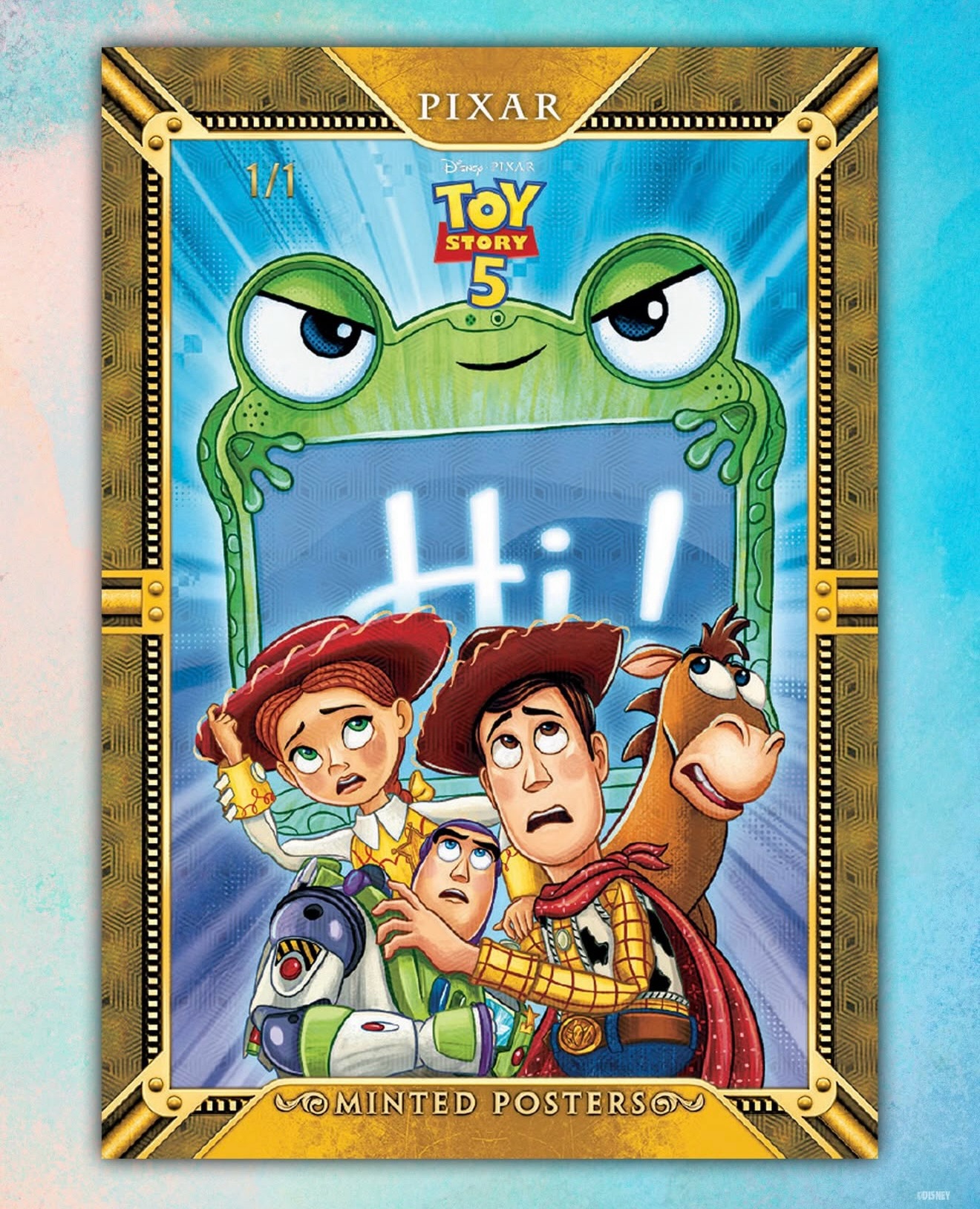 Take a first look at the 2026 Topps Mint Disney collectible cards