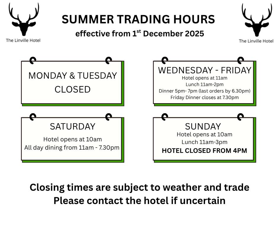 The Linville - 🔥 SUMMER HOURS START TOMORROW! 🔥 Yep… December 1st is ...