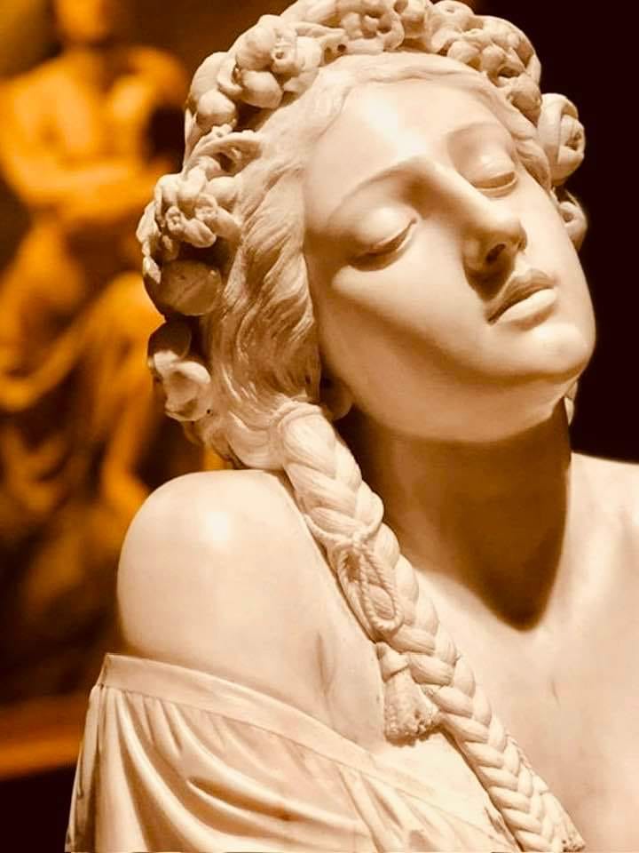 The Bride of the Sacred Songs (1854) by Gaetano Motelli (1805-1858