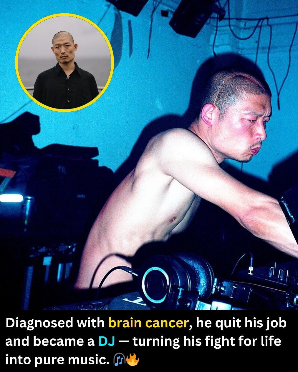 In 2016, Yousuke Yukimatsu was diagnosed with a malignant brain