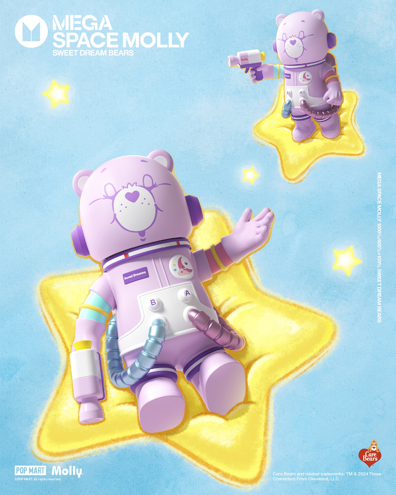 MEGA SPACE MOLLY 1000% SWEET DREAMS BEAR 🌈