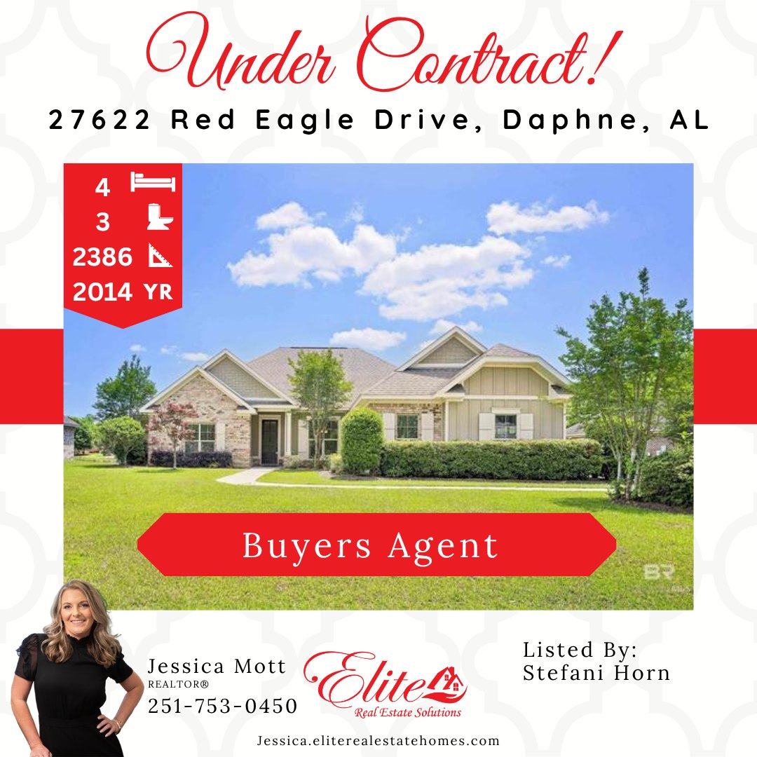 user -edc29a5d Home under contract at Daphne, AL with Jessica Mott
