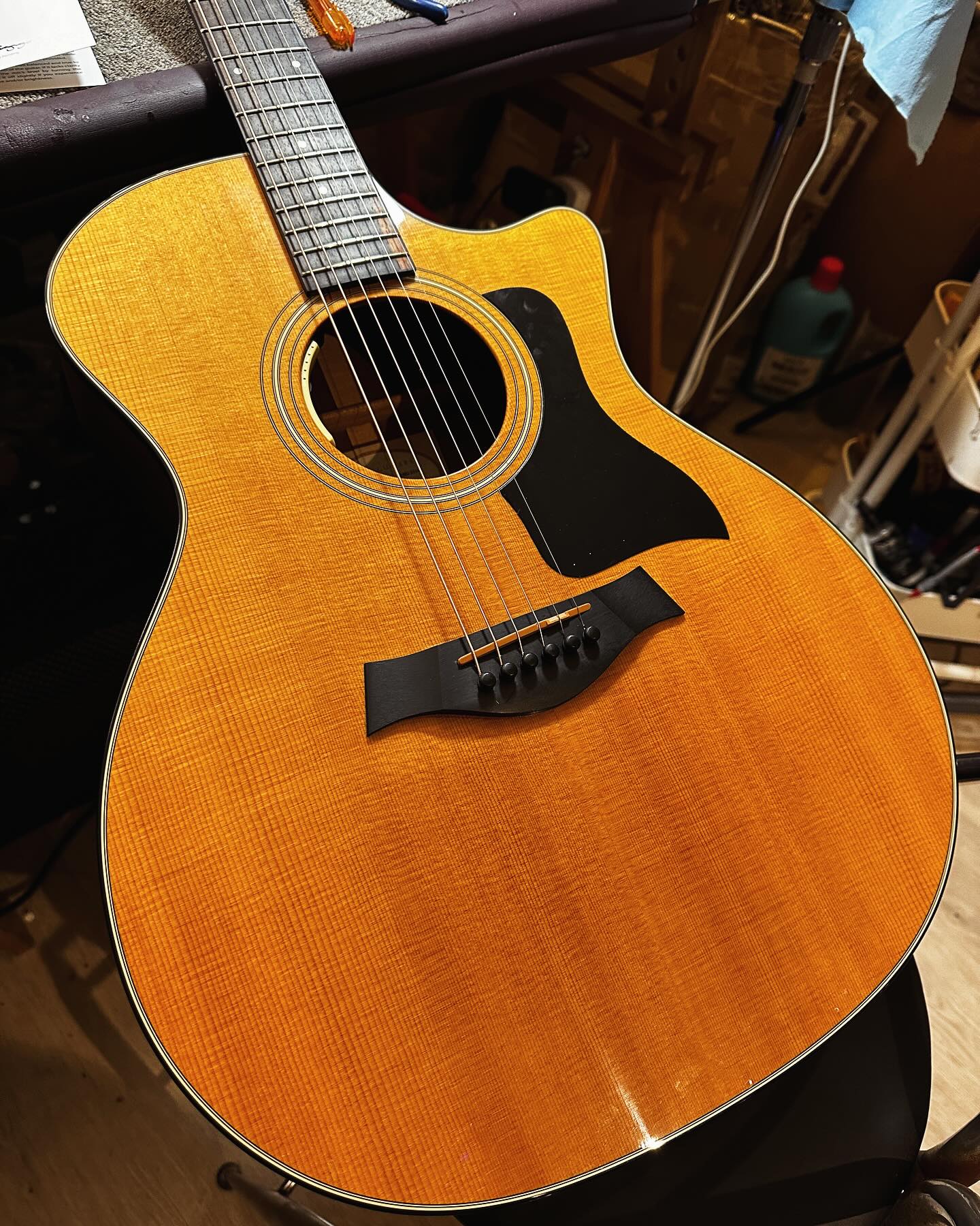 Taylor 314ce LR Baggs Anthem付き（Le cambié el sistema a mi 