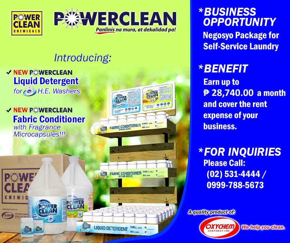 Powerclean NEGOSYO PACKAGE for... - Powerclean Solutions