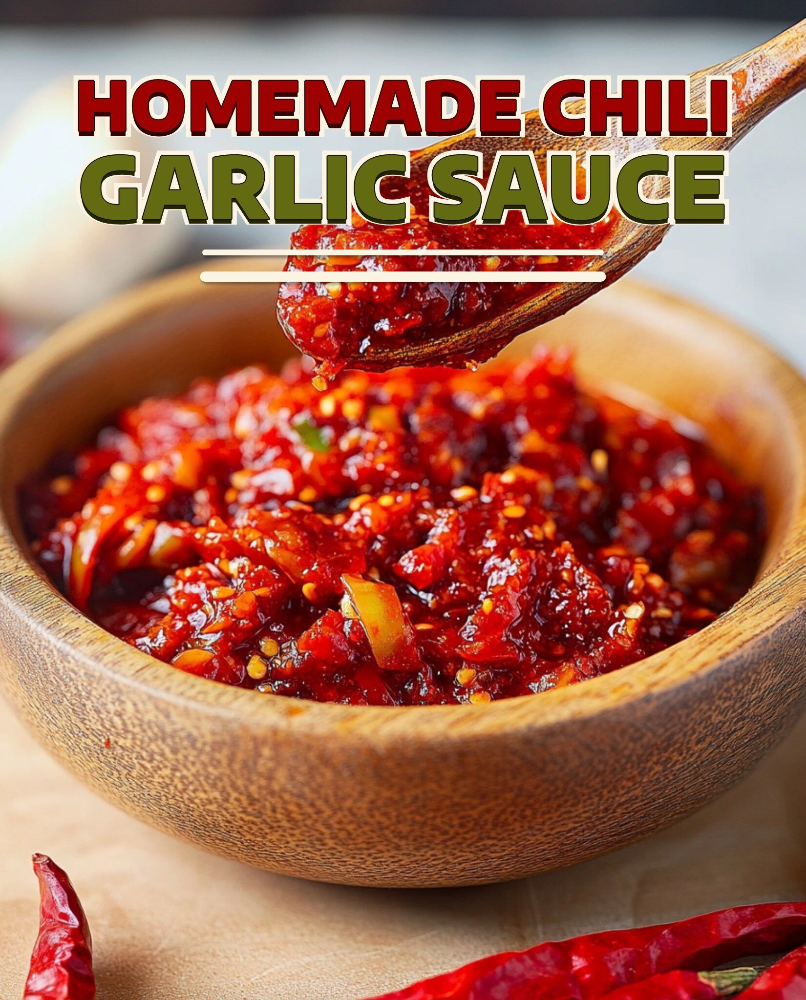 パプリカ Fiery, bold and deeply aromatic. 🌶️🧄 This Homemade Chili Garlic