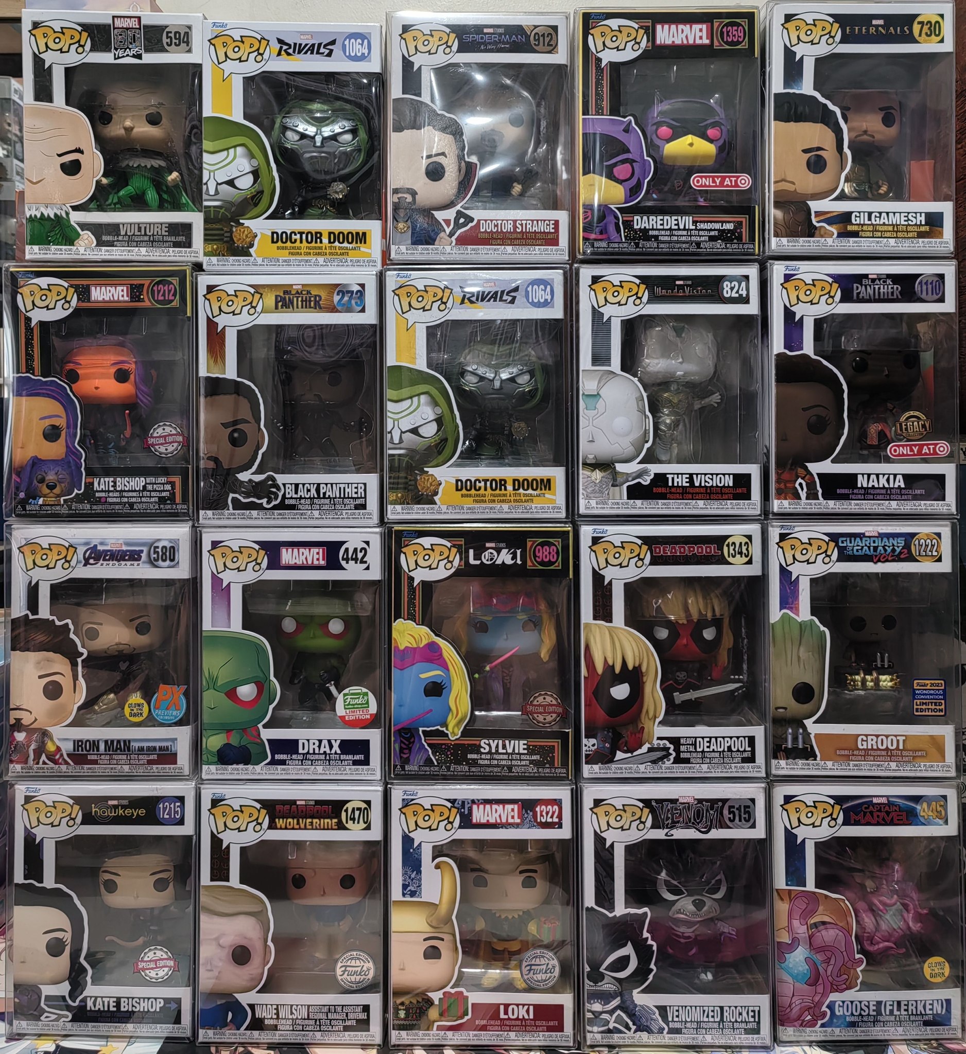 Funko POP! Ms. Marvel Full Set Recap' Support my work @ Patreon