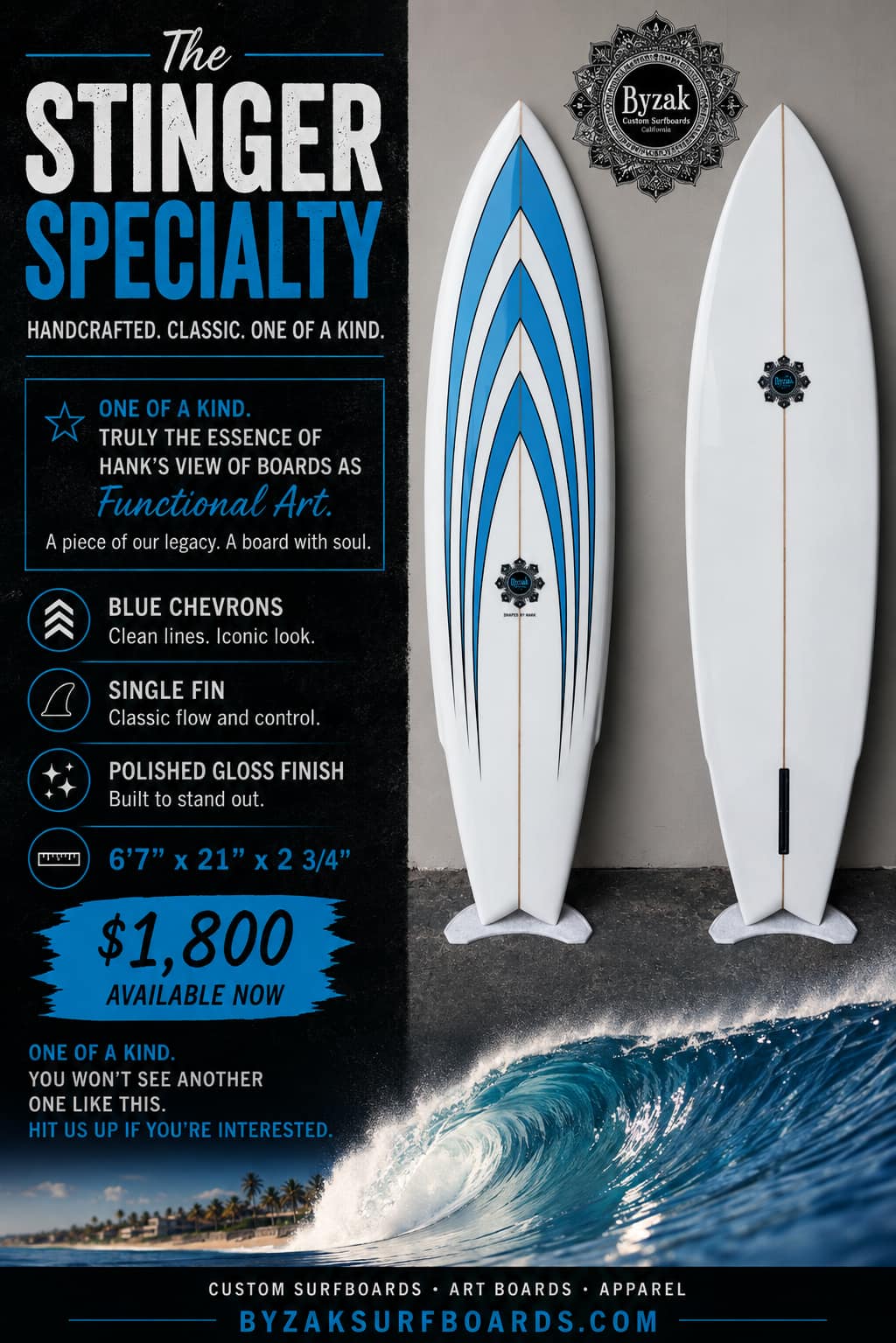 Byzak Surfboards | Oceanside CA