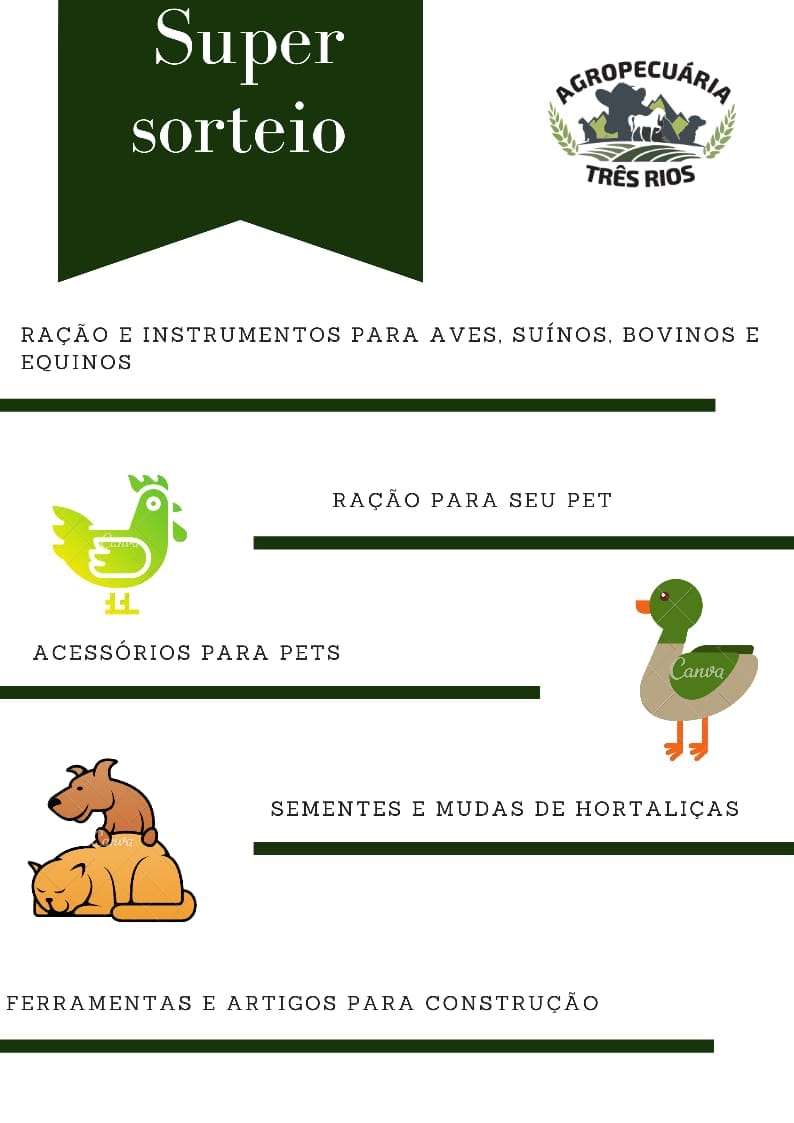 Agropecuária três rios Jaraguá do Sul SC