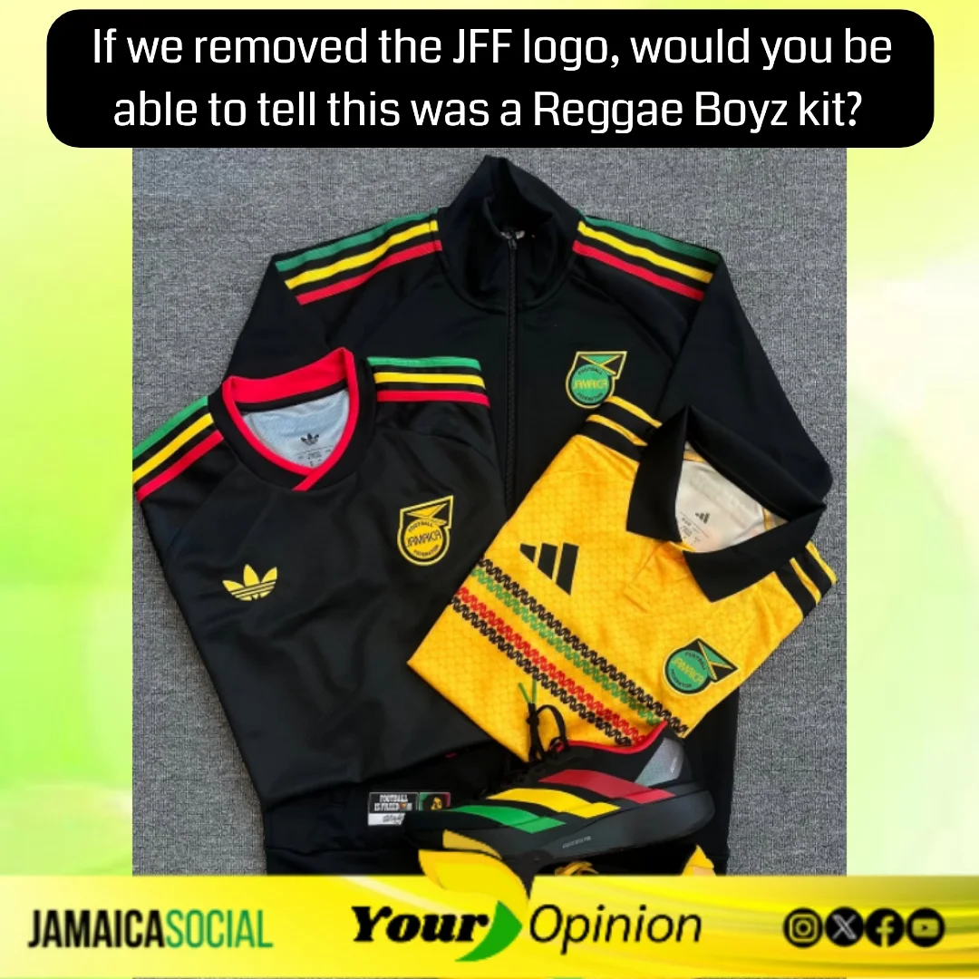 Just how recognizable is the NEW Reggae Boyz home and away jersey