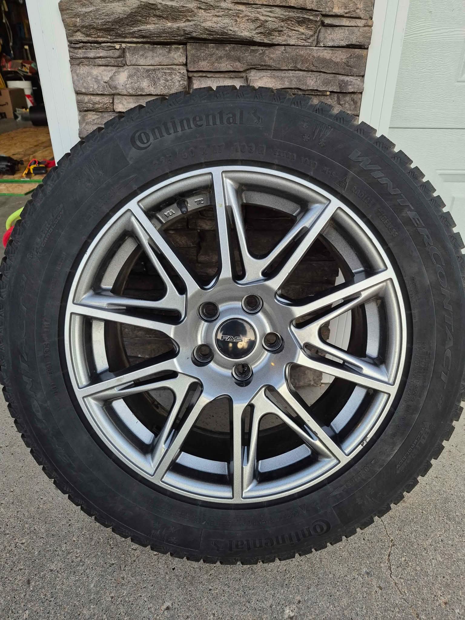 Winter tires and alloy rims - Car Wheels, Tires & Parts - Kinistino ...