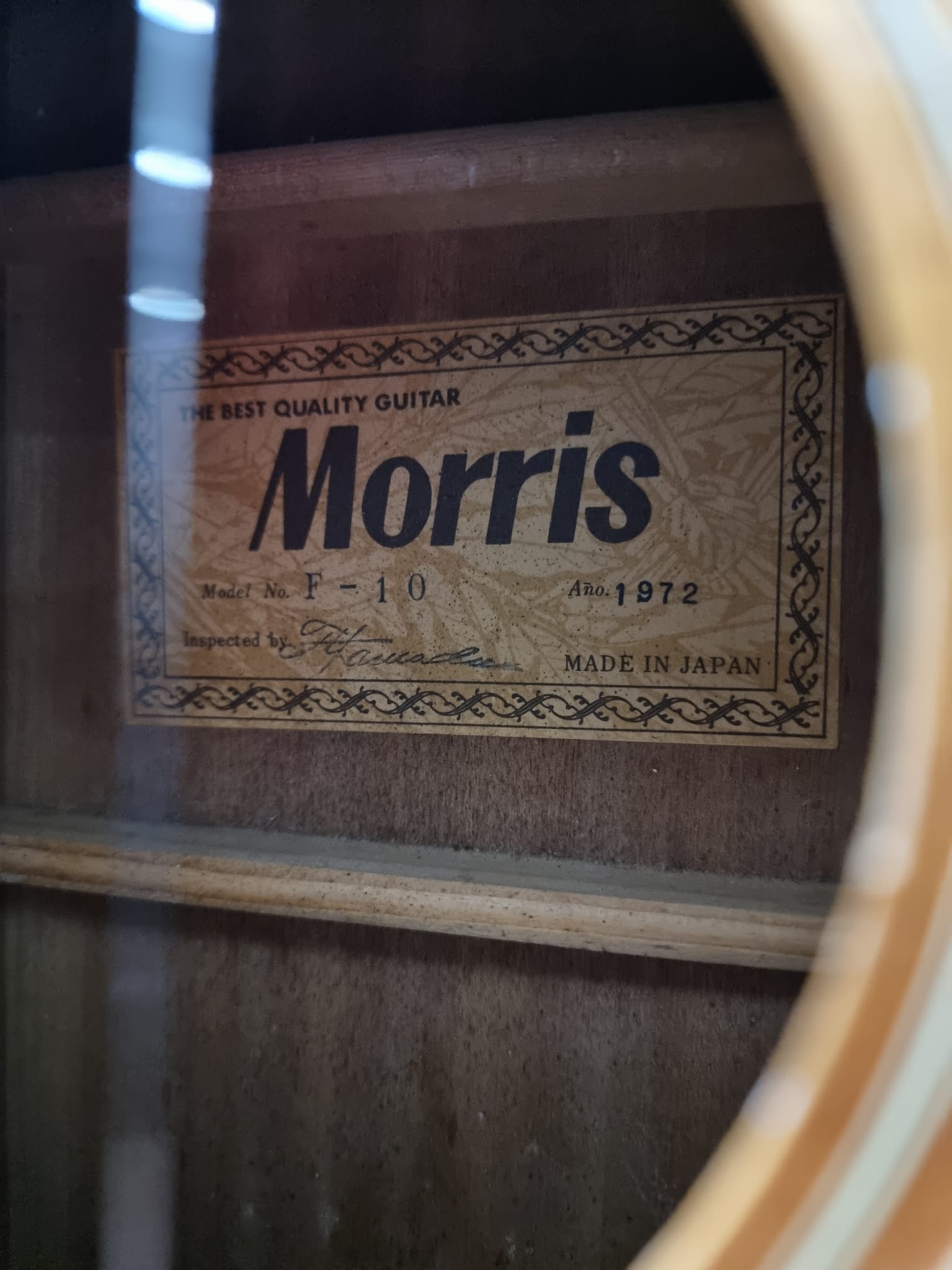1972 morris f10 Made in japan