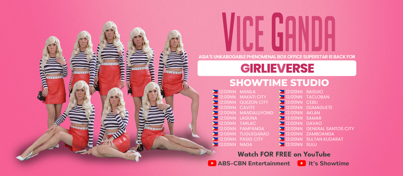 Vice - GOODNESS GRACIOUS! THE GIRLIE DOMINATION CONTINUES! 💋 VICE GANDA ...