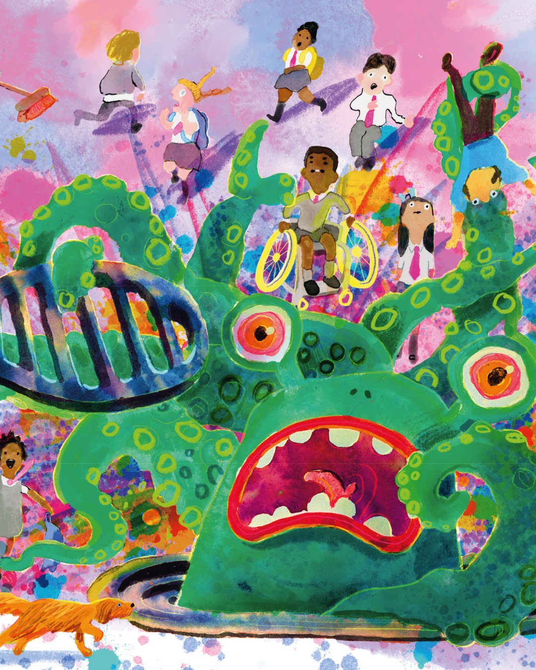 Orfeu - Ilustração a partir do álbum OS PÁSSAROS, de Germano Zullo