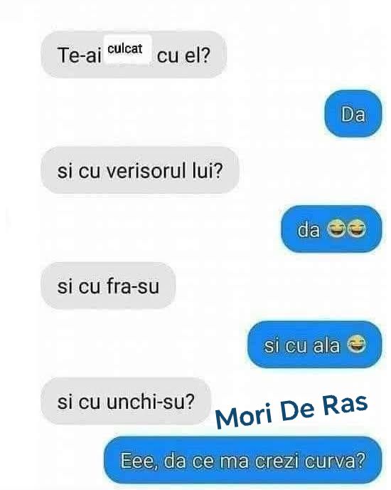 Mori de râs