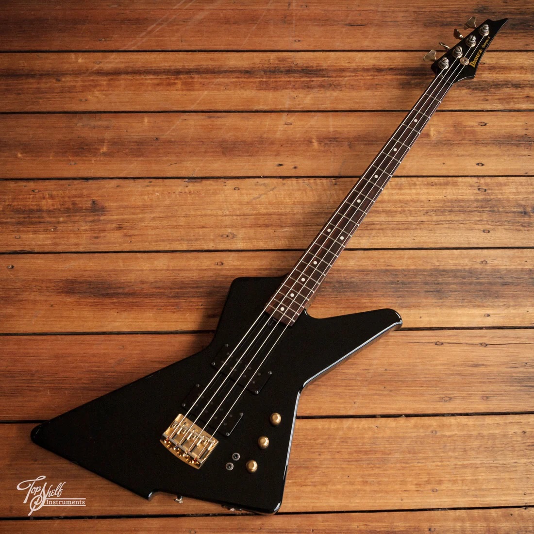 Ibanez DT670 Destroyer II, black, made in Japan 1984. I'm a