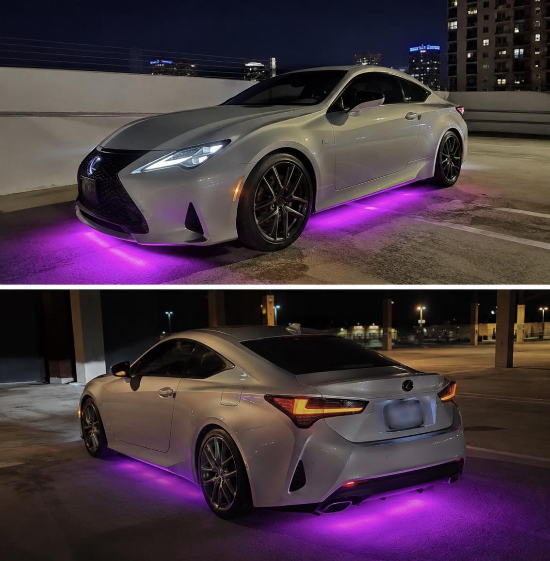 Lexus RC 350 in KPMF Frozen Midnight Purple