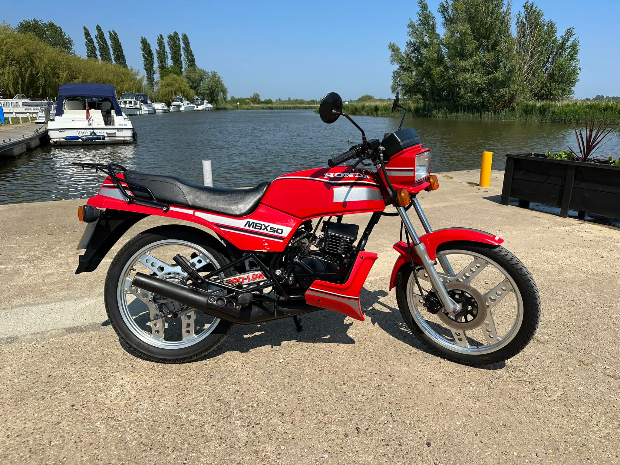 Out and about on my mighty MBX50 yesterday and what a glorious day 