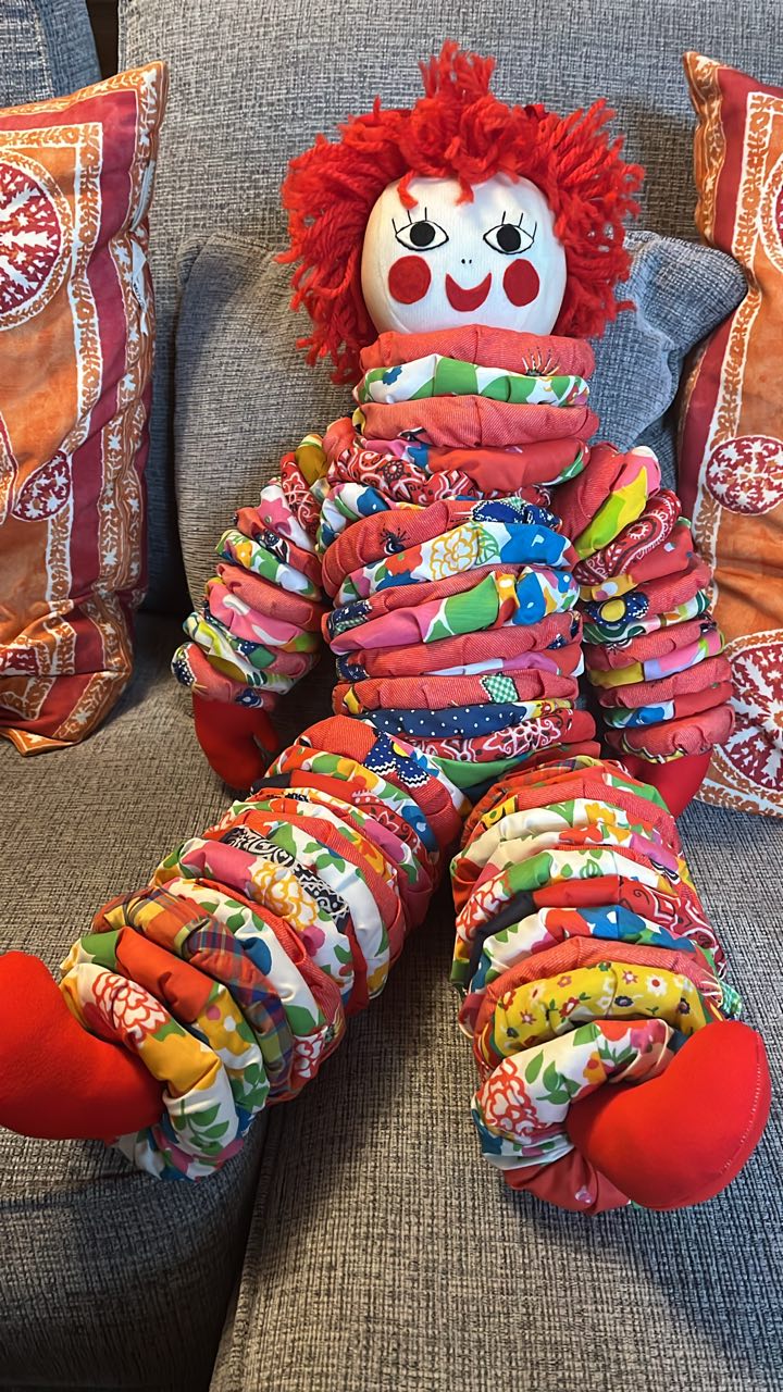 Emmett Kelly as Willie the Clown vintage doll