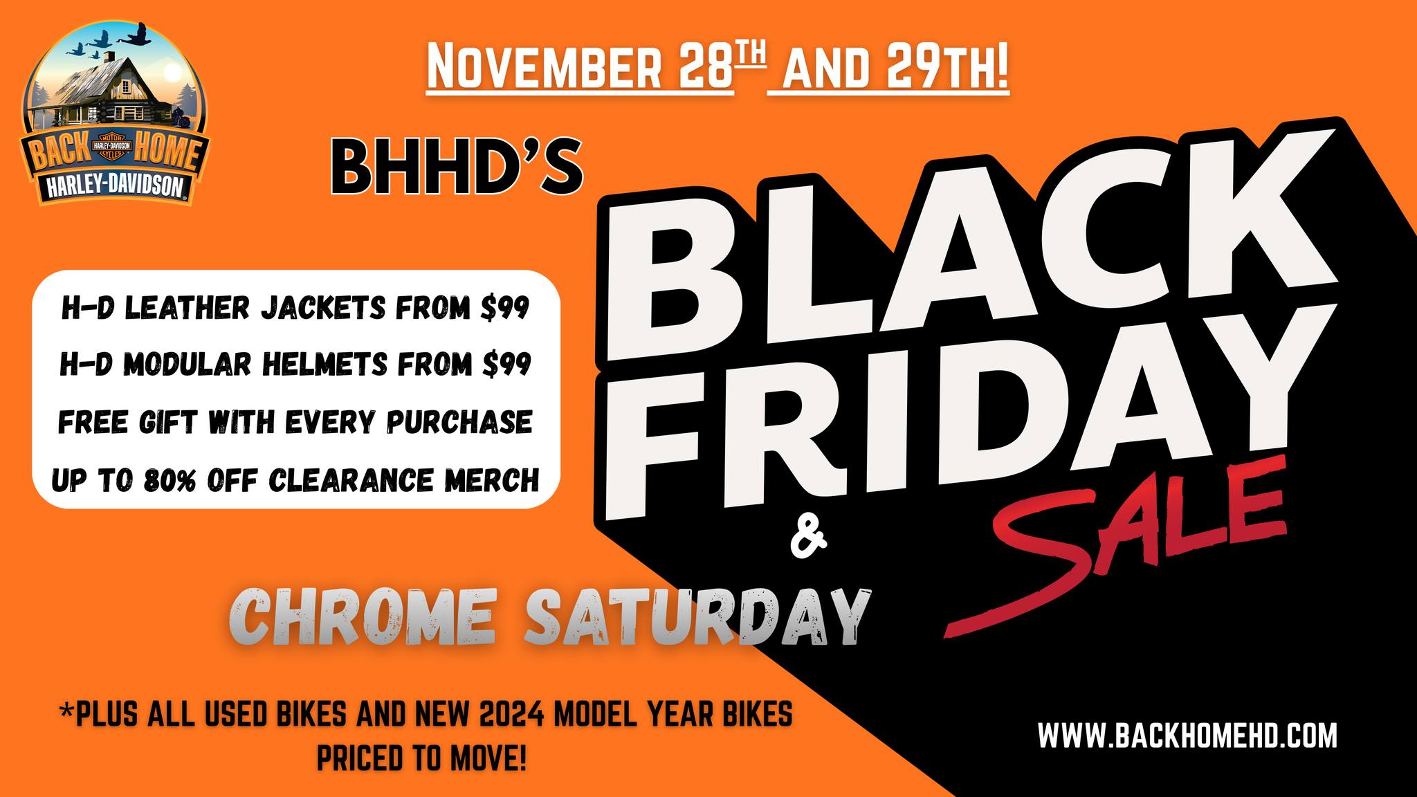 🔥 BHHD’s Black Friday Sale is... - Back Home Harley-Davidson | Facebook