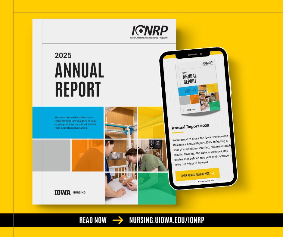 📢 IONRP Annual... - Iowa Online Nurse Residency Program | Facebook