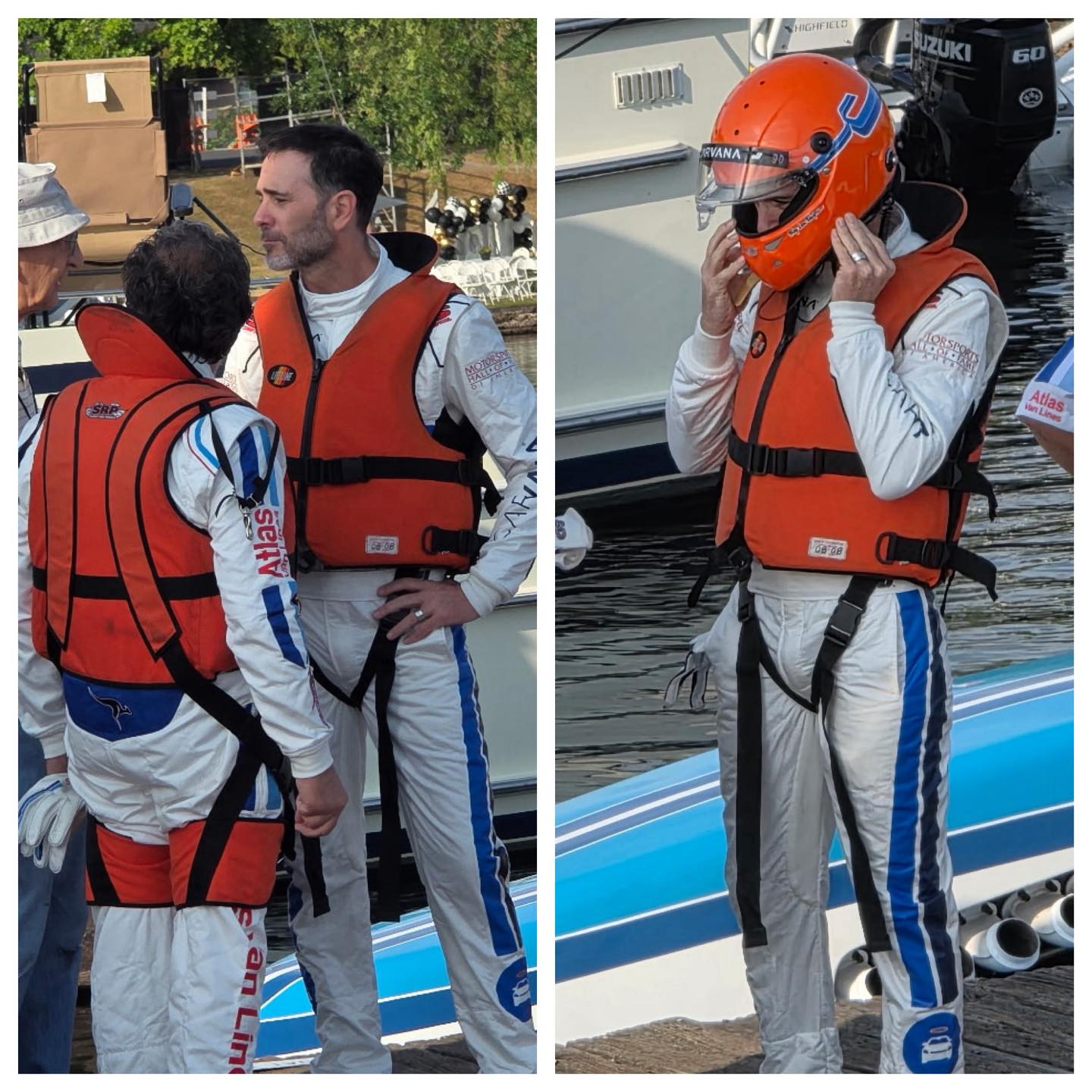Hydro - NASCAR Champion driver Jimmie Johnson suits up with HARM ...