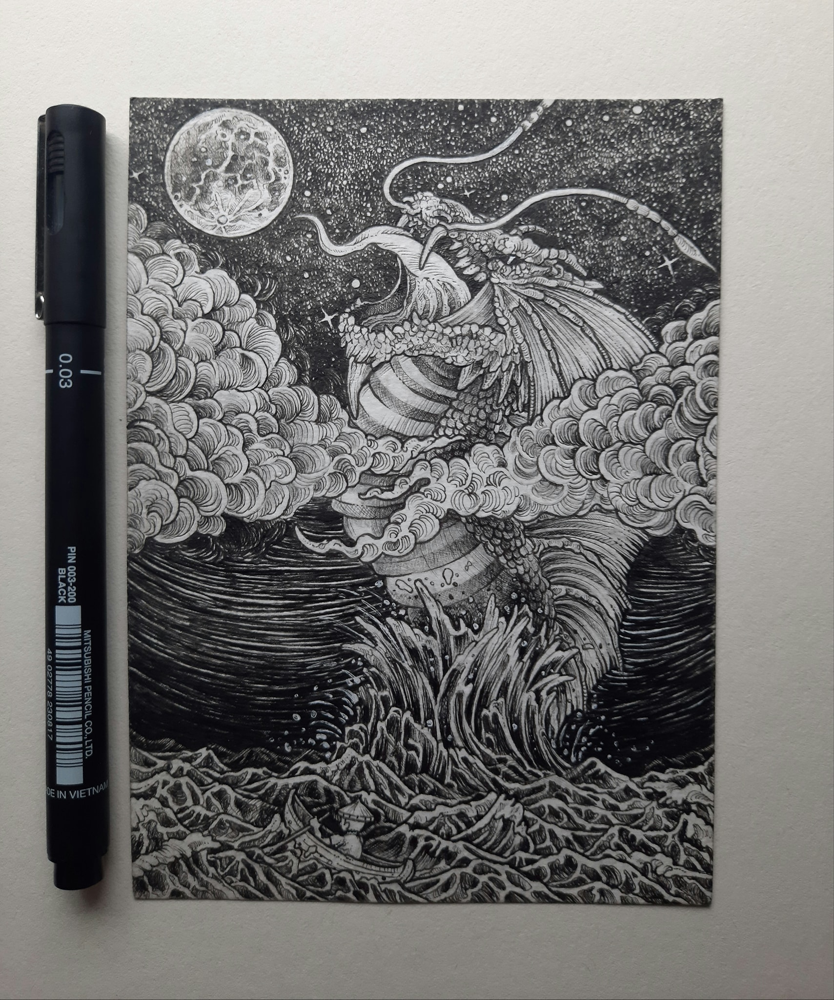 Khinked - Bakunawa ᜊᜃᜓᜓᜈᜏ The Moon-eating colossal Sea...