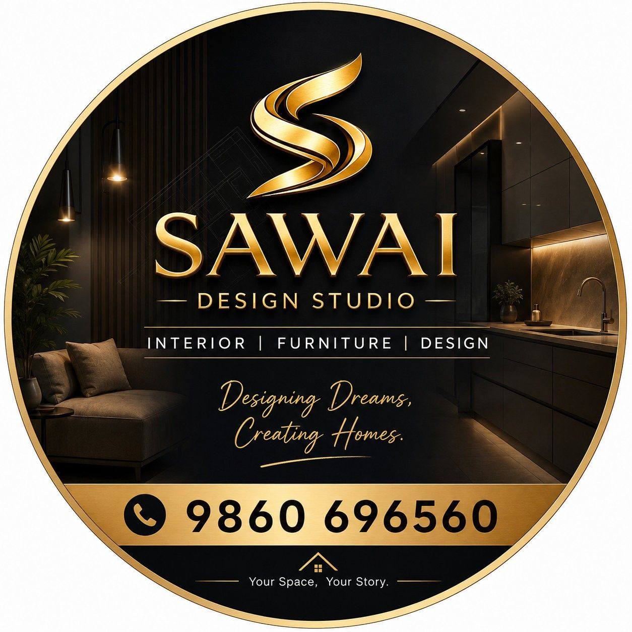 Beautiful Mandir & Modular Kitchen Design Mandir Design Pune, Pooja ...