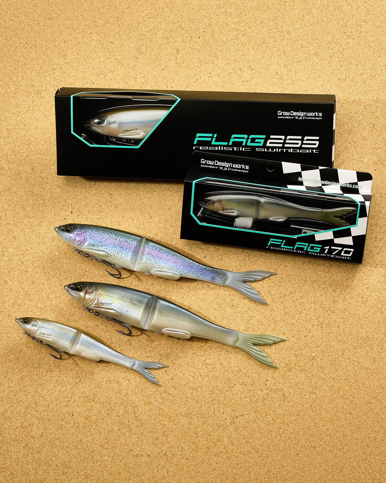 They're BACK! The Grow Design works FLAG 255 & FLAG 170 Soft Glide