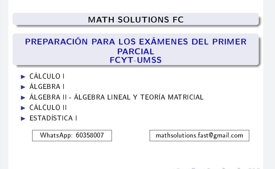 Math Solutions