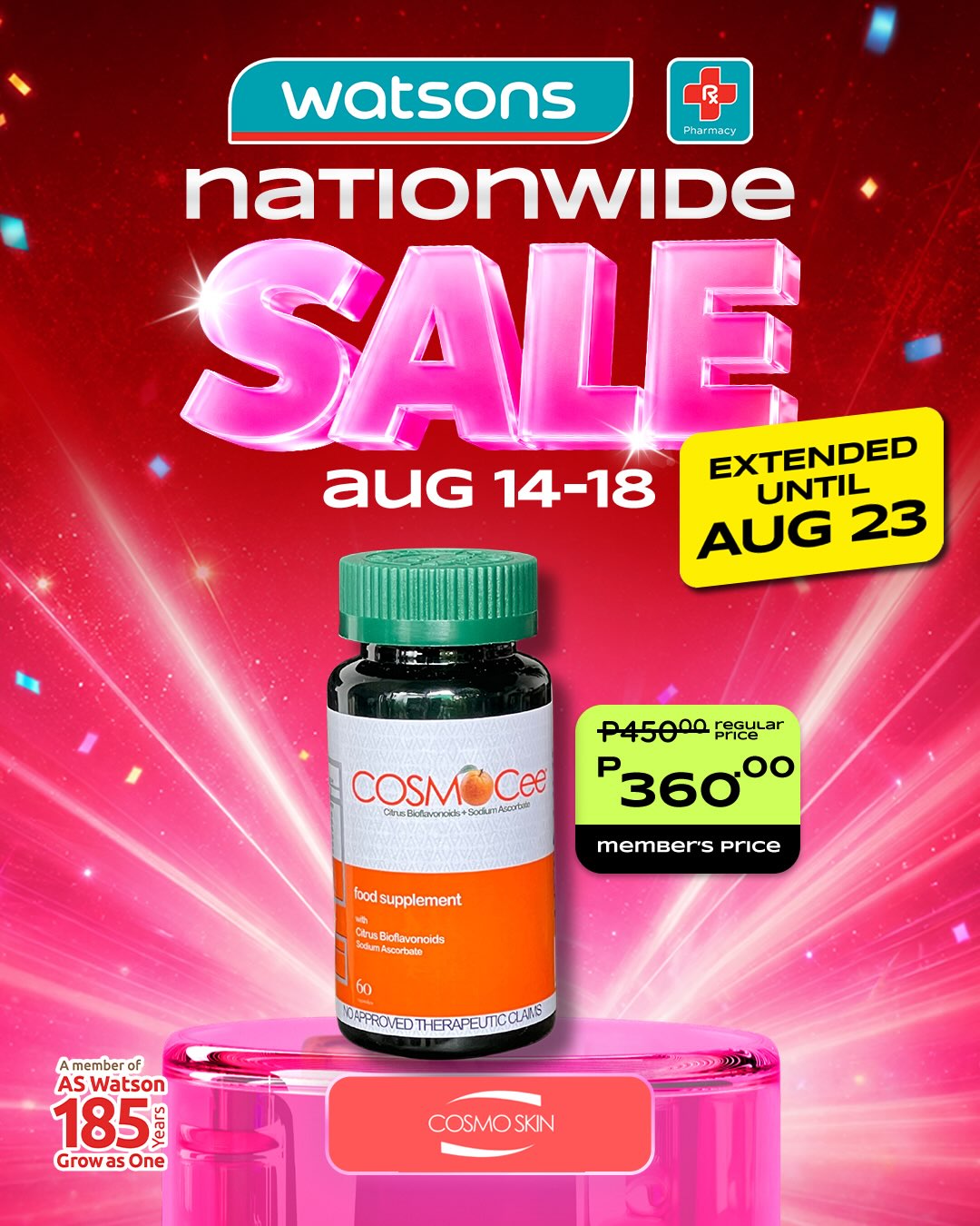 cosmo skin glutathione review 2018 available onhand❗❗ 📌 Glutathione American Regent Pack Size:1 Bottle