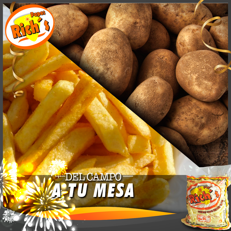 Papas - Del campo a tu mesa. Papas frescas, peladas, picadas y ...