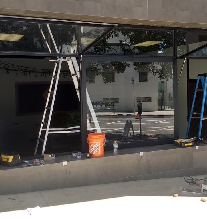 Solara Lofts - New awning windows being installed today at...