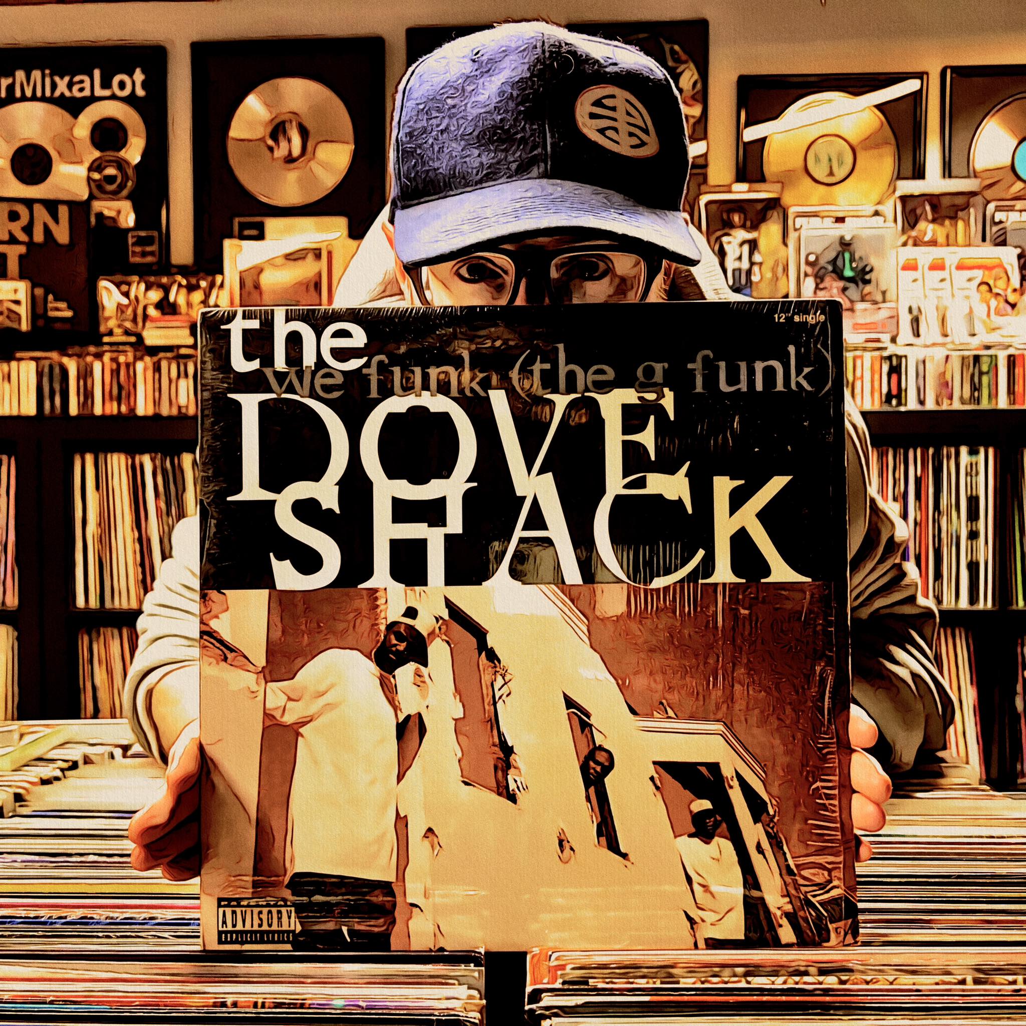 Spinning some Dove Shack G-funk ??? Subscribe for exclusive HHC 