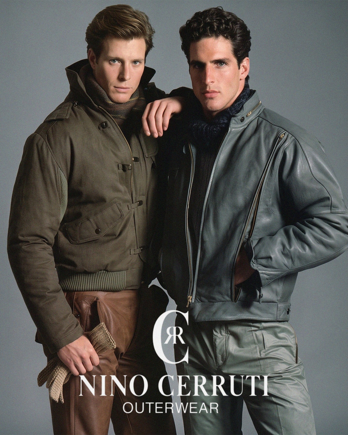 1983; Rick Edwards & Scott Connell for Nino Cerruti Outerwear 83'FW.