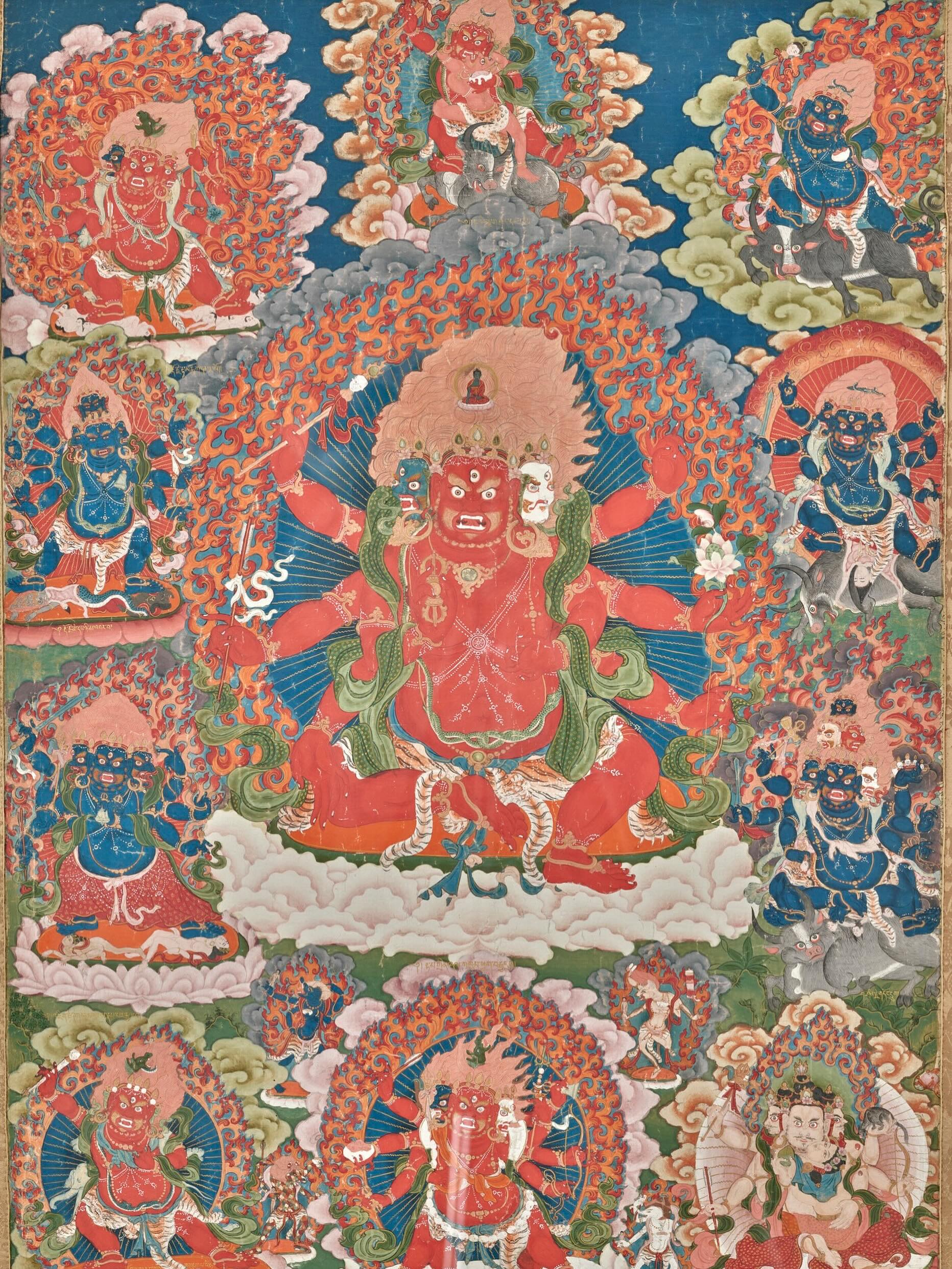 Yamantaka999 - 『天の浮舟』宇宙神秘的曼荼羅図 前田常作 武蔵野美術 