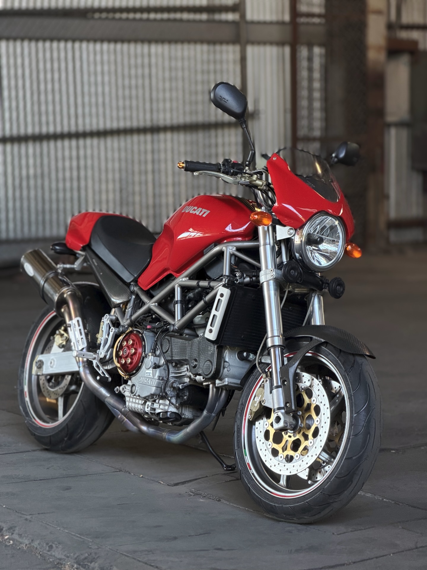 2001 Ducati Monster S4 ZDMM400AA1B005230 w/ 1720 mi / 2770