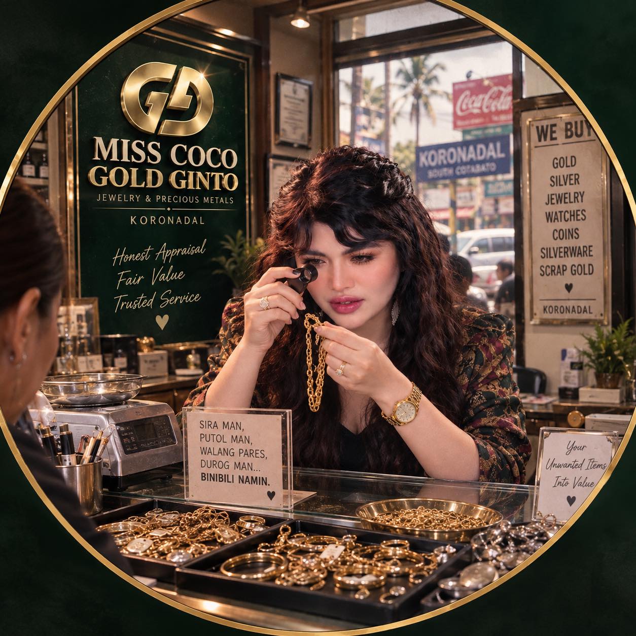 Ready for pick up na ang mga mined na items po. | Miss Coco Gold Ginto ...