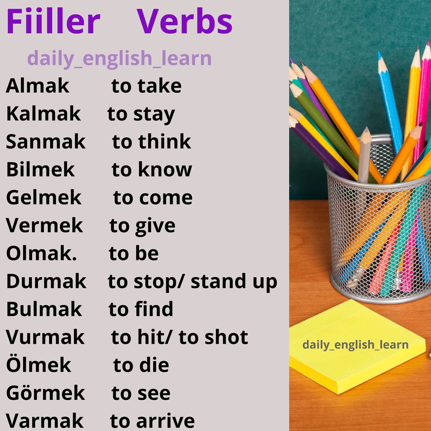 Türkçe Öğreniyorum