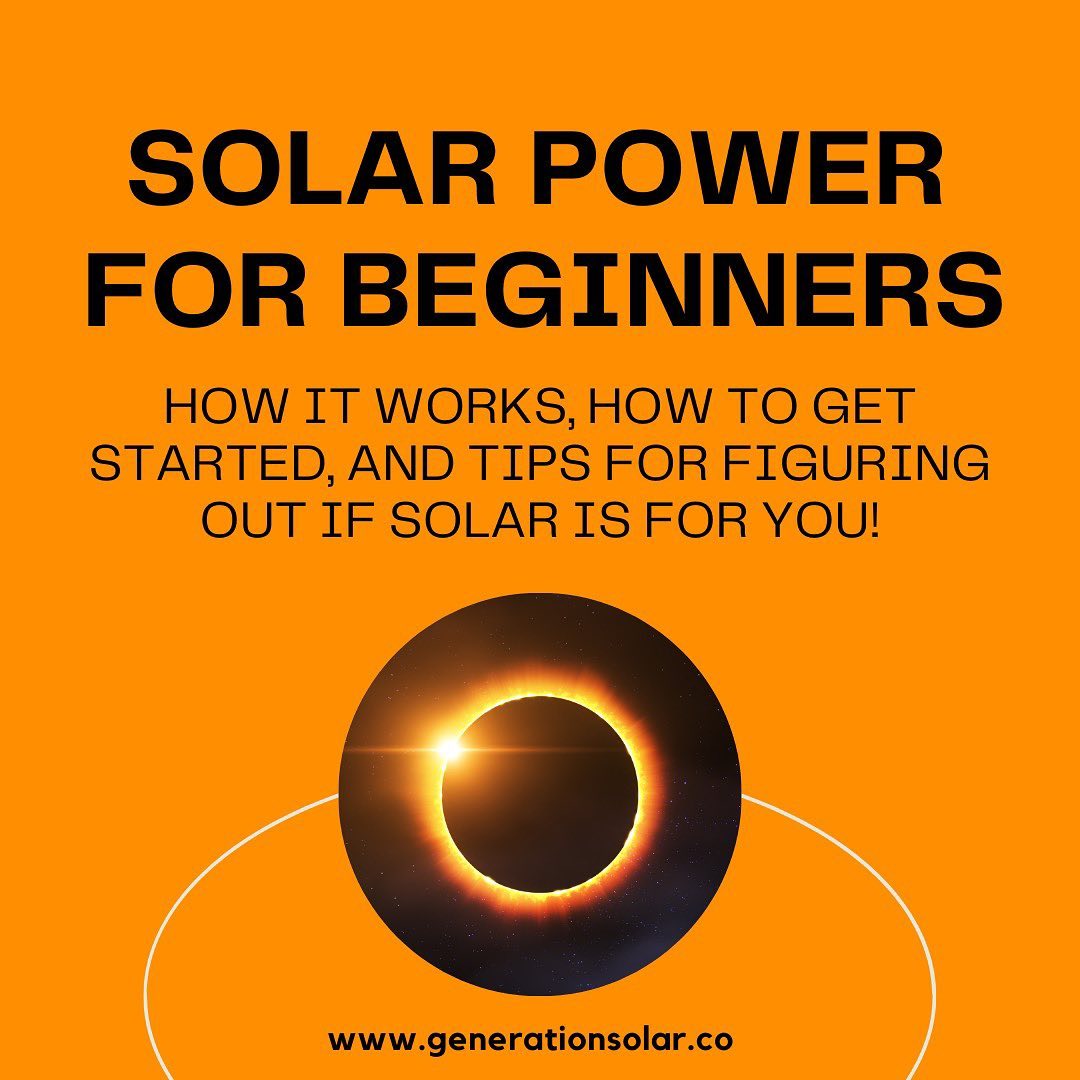 Convert your rising utility bill... - Generation Solar LLC