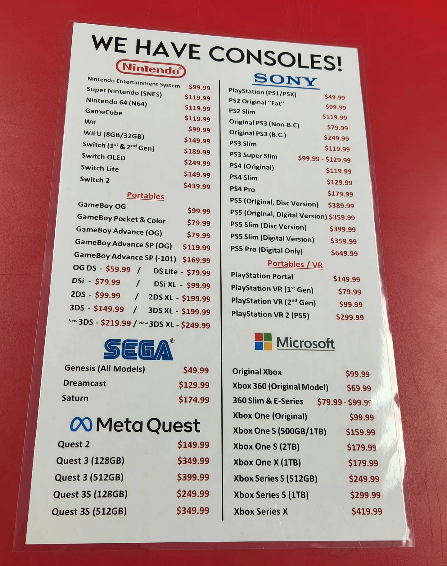 Did you know we have a console menu?... - Tech Exchange ROA | Facebook