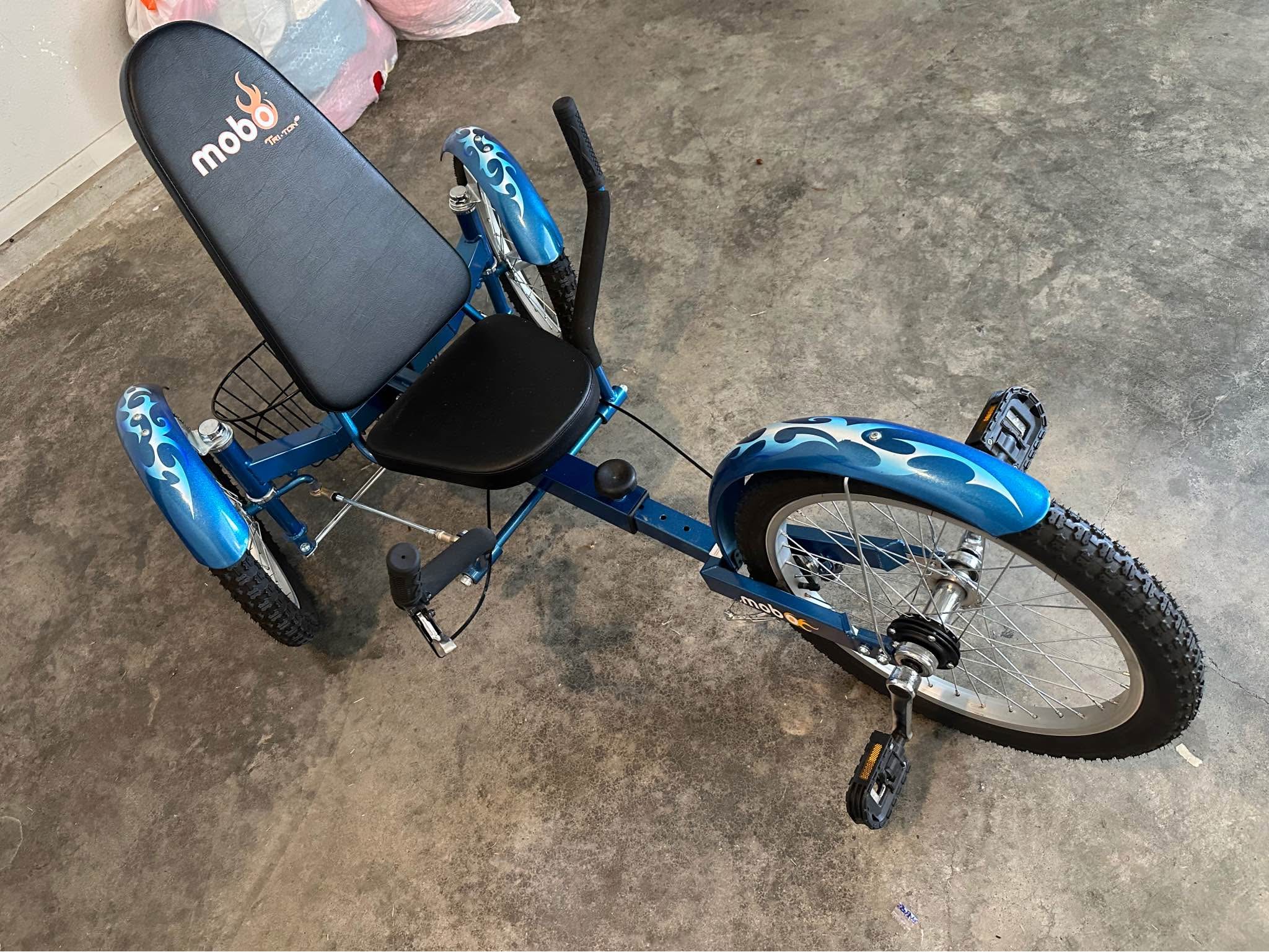mobo shift 3 wheel recumbent bicycle trike Amazon.com : Cruiser 3-Wheel Trike. Reversible Adult Tricycle Bike, black, 20-Inch : Cruiser Bicycles : Sports & Outdoors as its larger design and comfortable ride offers a relaxing Recumbent Trike Mobo Adult Tricycles