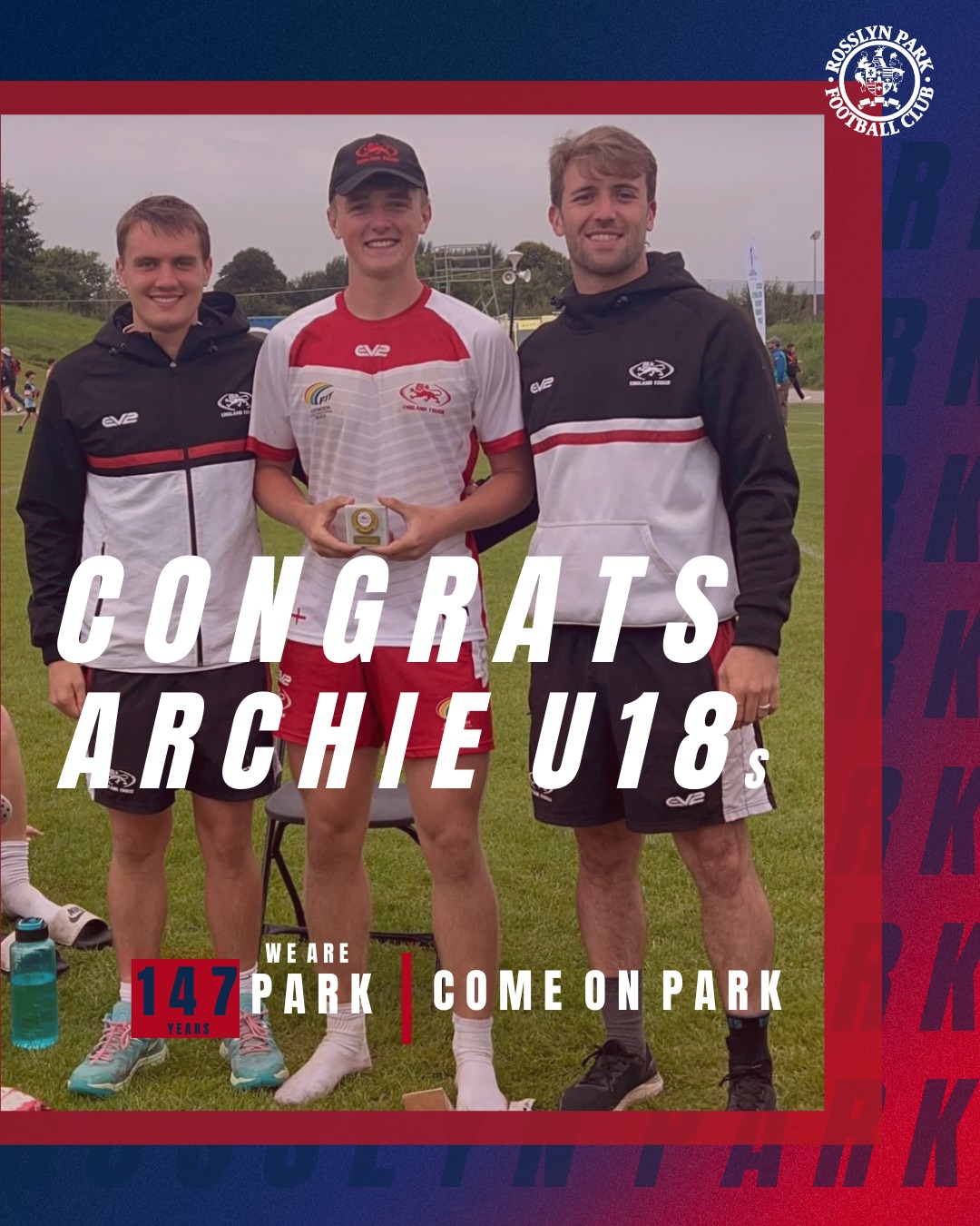 Rosslyn - A huge congratulations to Rosslyn Park Colts player Archie ...