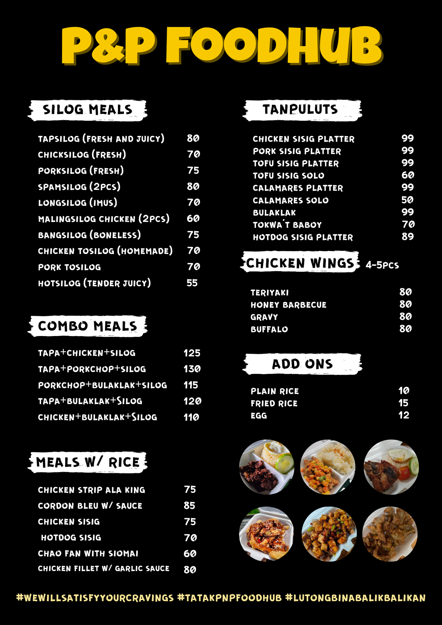 P&P Foodhub - Here's our updated pricelist..... Available... | Facebook