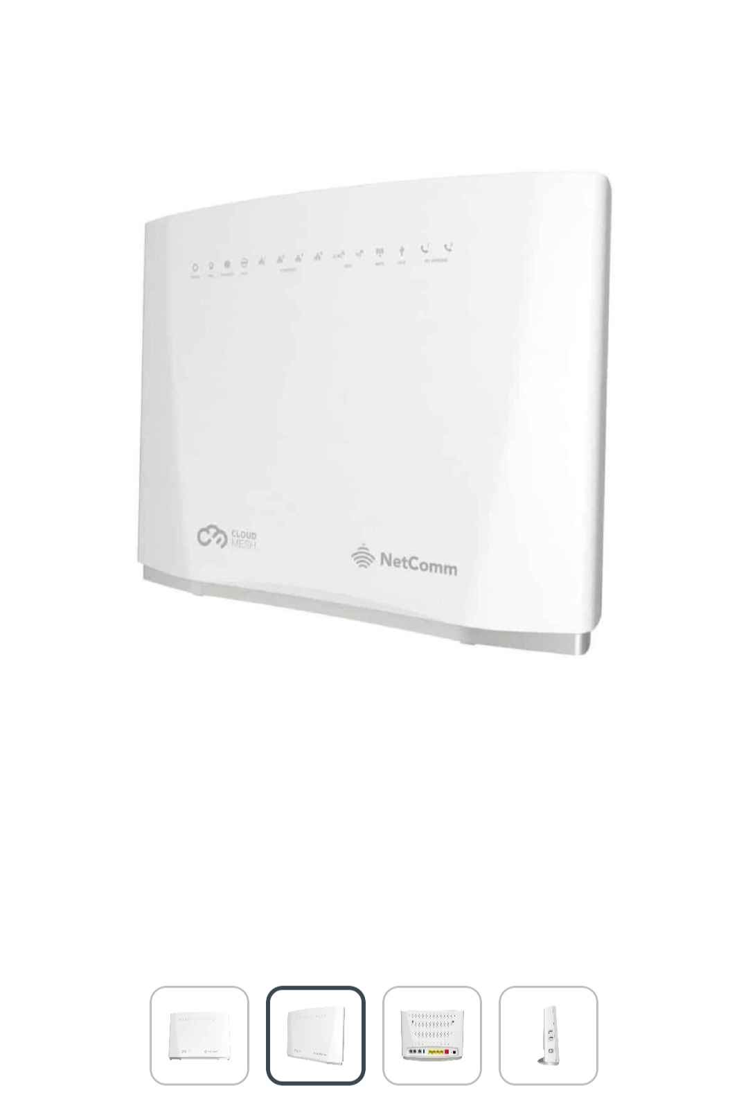 NetComm NF20MESH - WIFI 6 Cloudmesh Gateway Modem Router - Networking ...