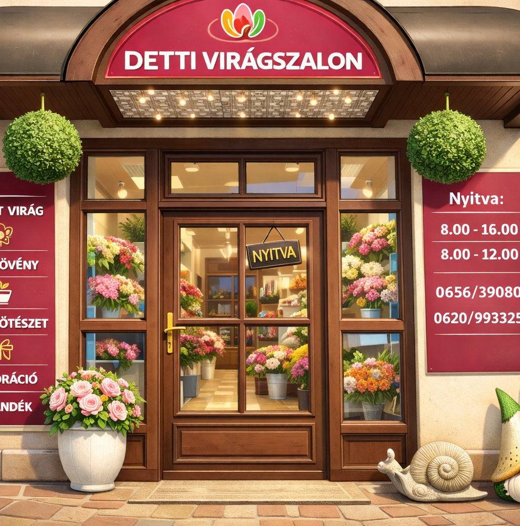 Detti Virágszalon és... - Detti Virágszalon és Nagykereskedés