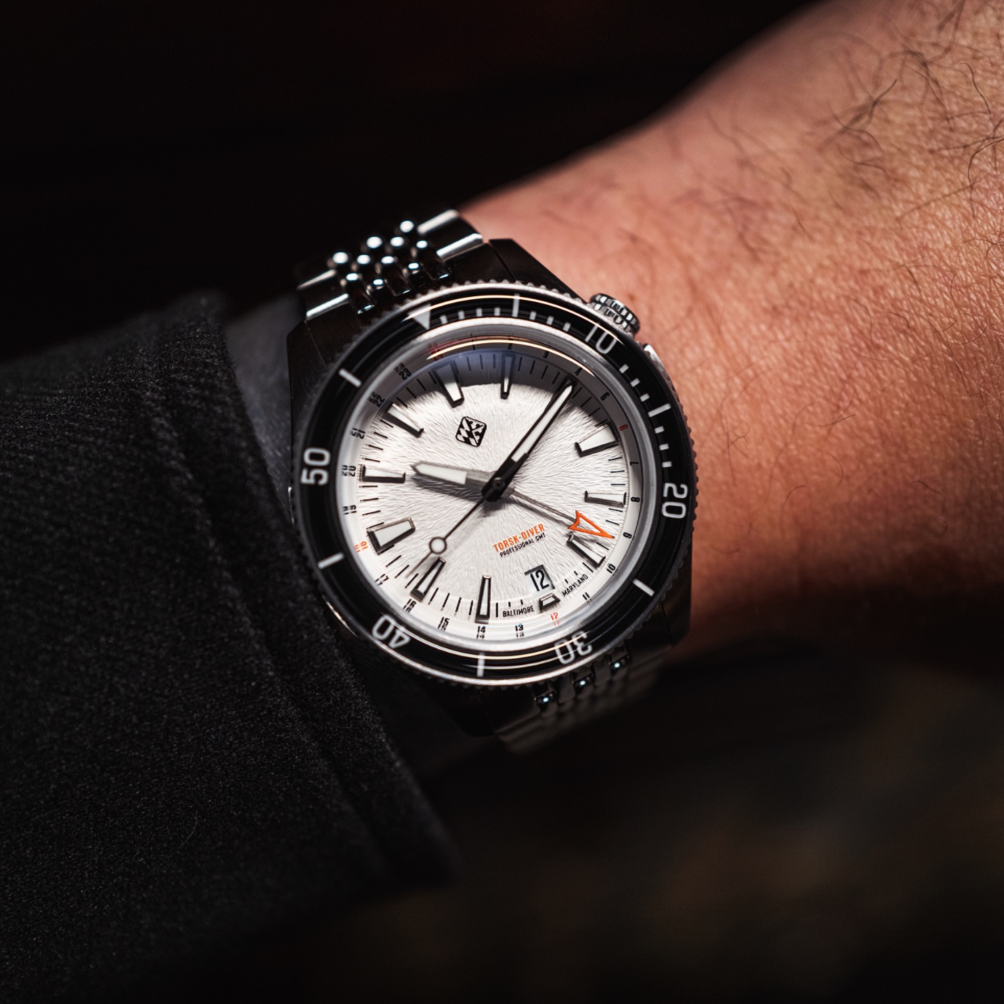 Tsao - A personal favorite! The upcoming Torsk-Diver Pro GMT 39