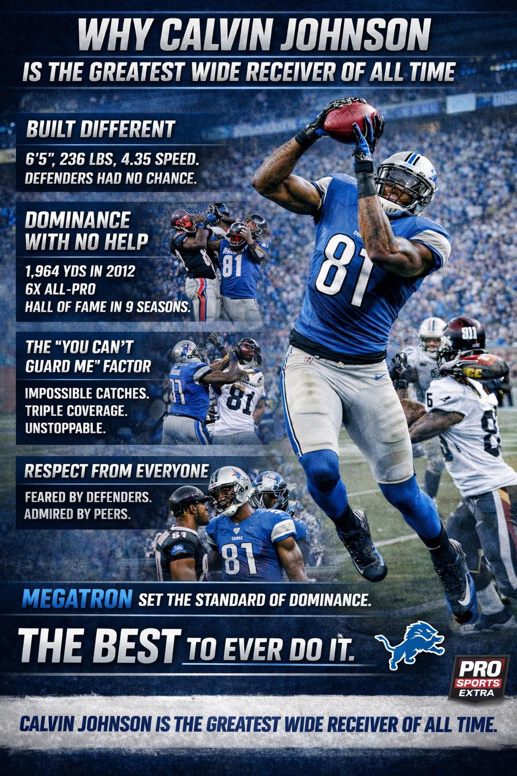 Pro - Why Calvin Johnson Is the Greatest Wide Receiver of All Time When ...
