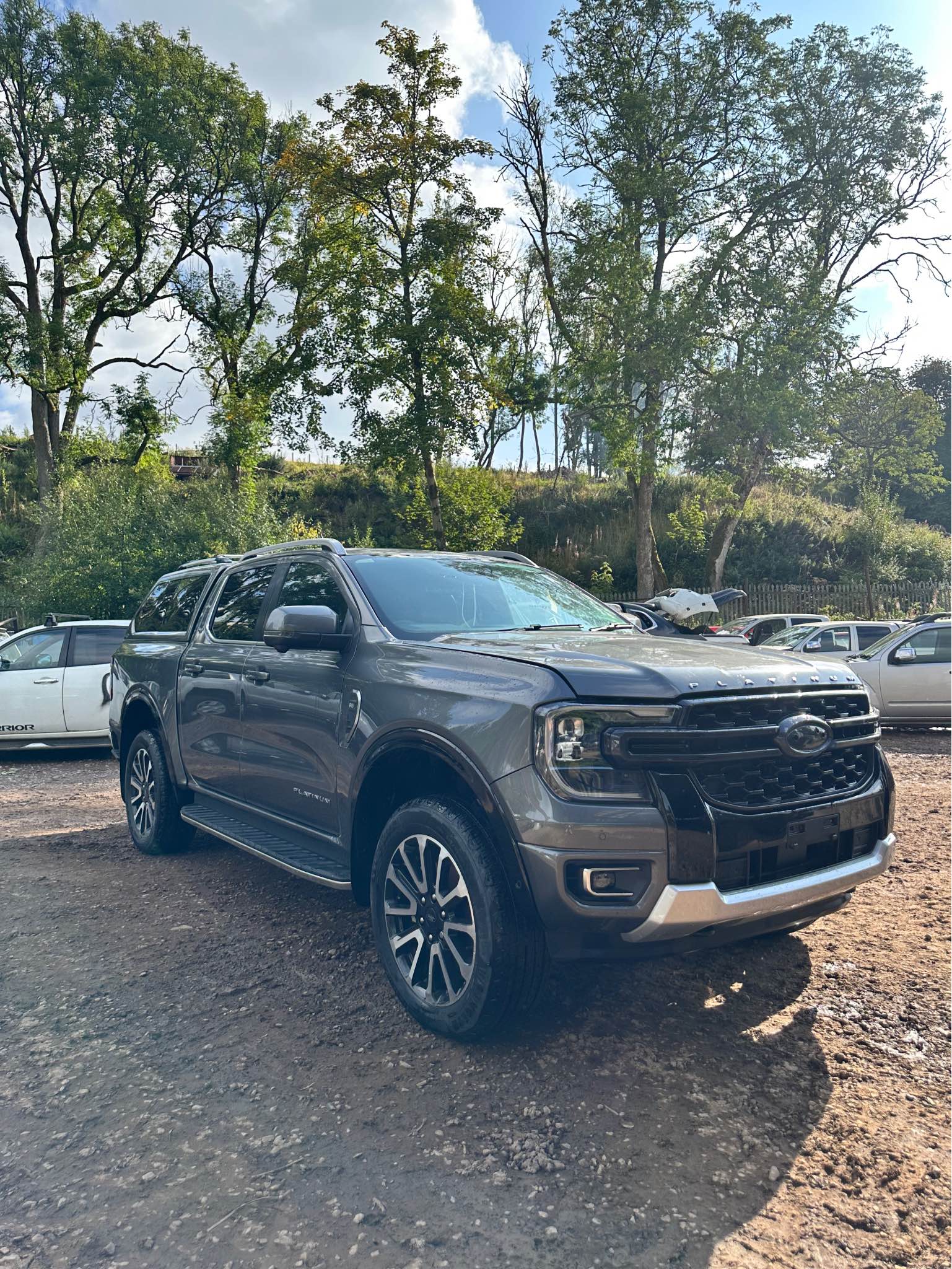 2023 Ford ranger platinum breaking