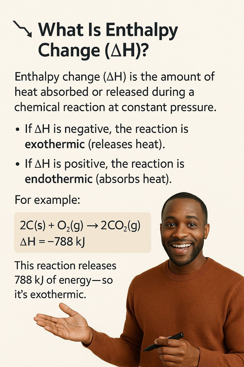 BASIC CHEMISTRY AND PHYSICS | What is Enthalpy change and how do you ...